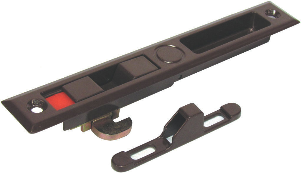 Robustline Locks & Cylinders Lockset Push Type Sliding Lock- Single Face Security Lock Hardware